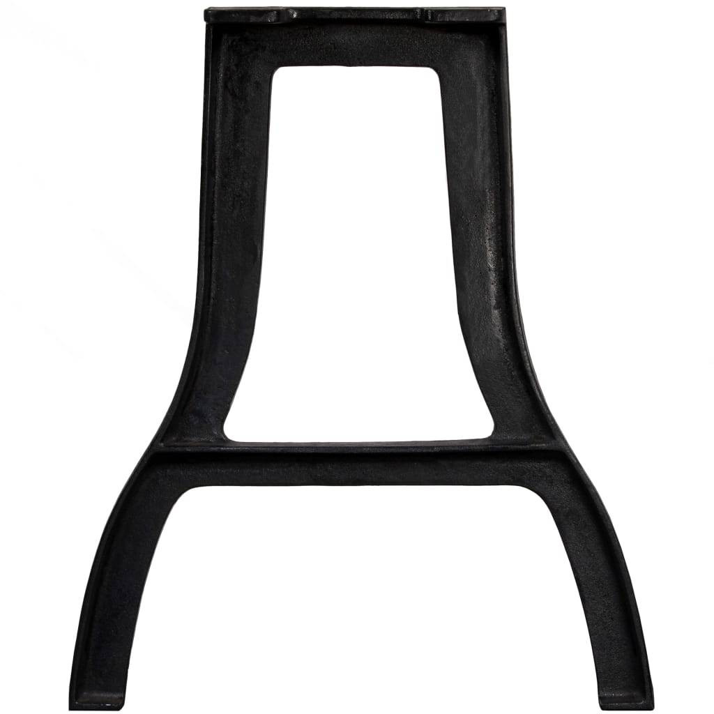Pied de table de salle à manger 2 pcs Cadre en A Fonte - XIOS