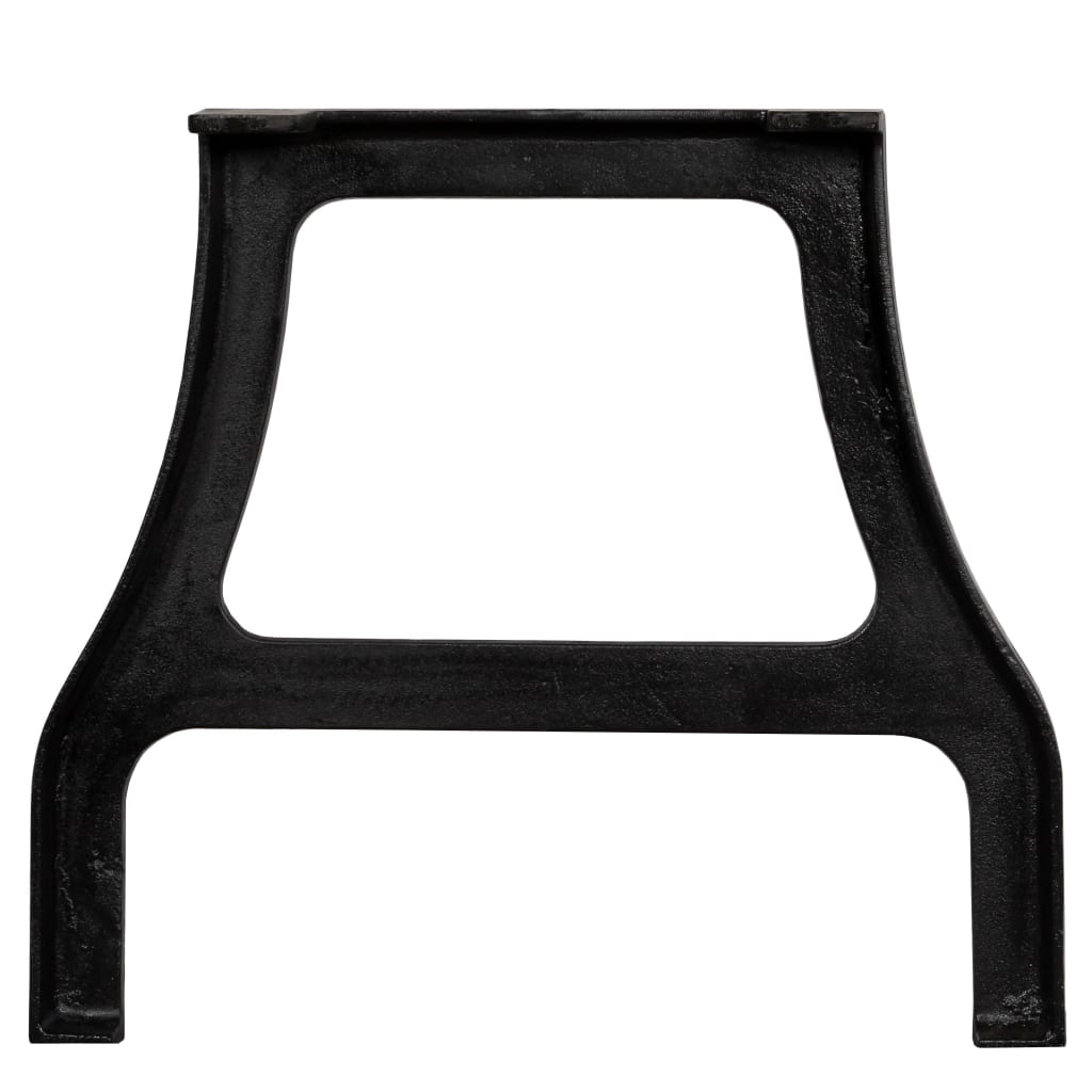 Pied de table basse 2 pcs Cadre en A Fonte - XIOS