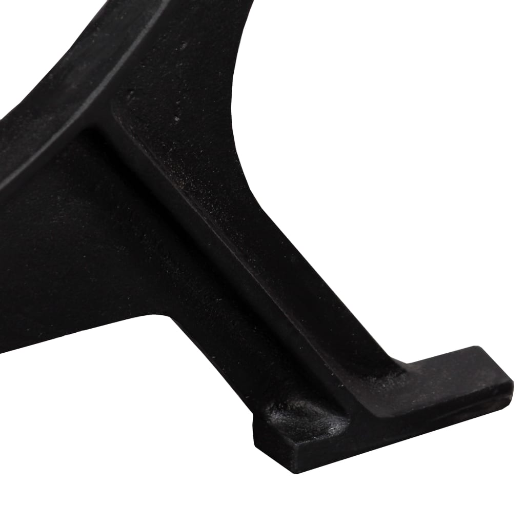 Pied de table de salle à manger 2 pcs Cadre en O Fonte - XIOS
