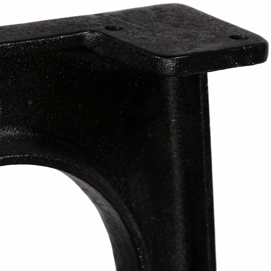 Pied de table base 2 pcs Base voûtée Cadre en A Fonte - XIOS