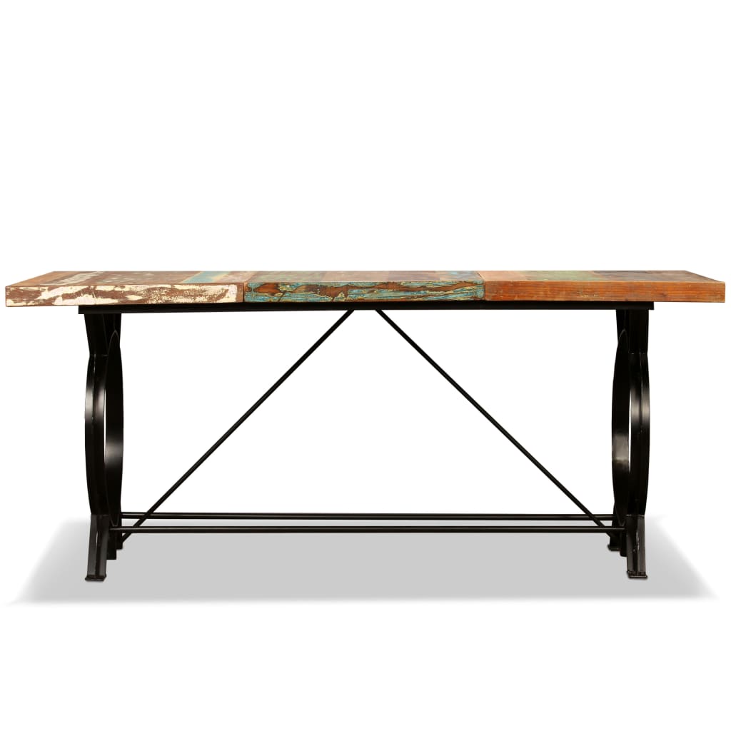 Table à manger Bois de récupération massif 180 cm