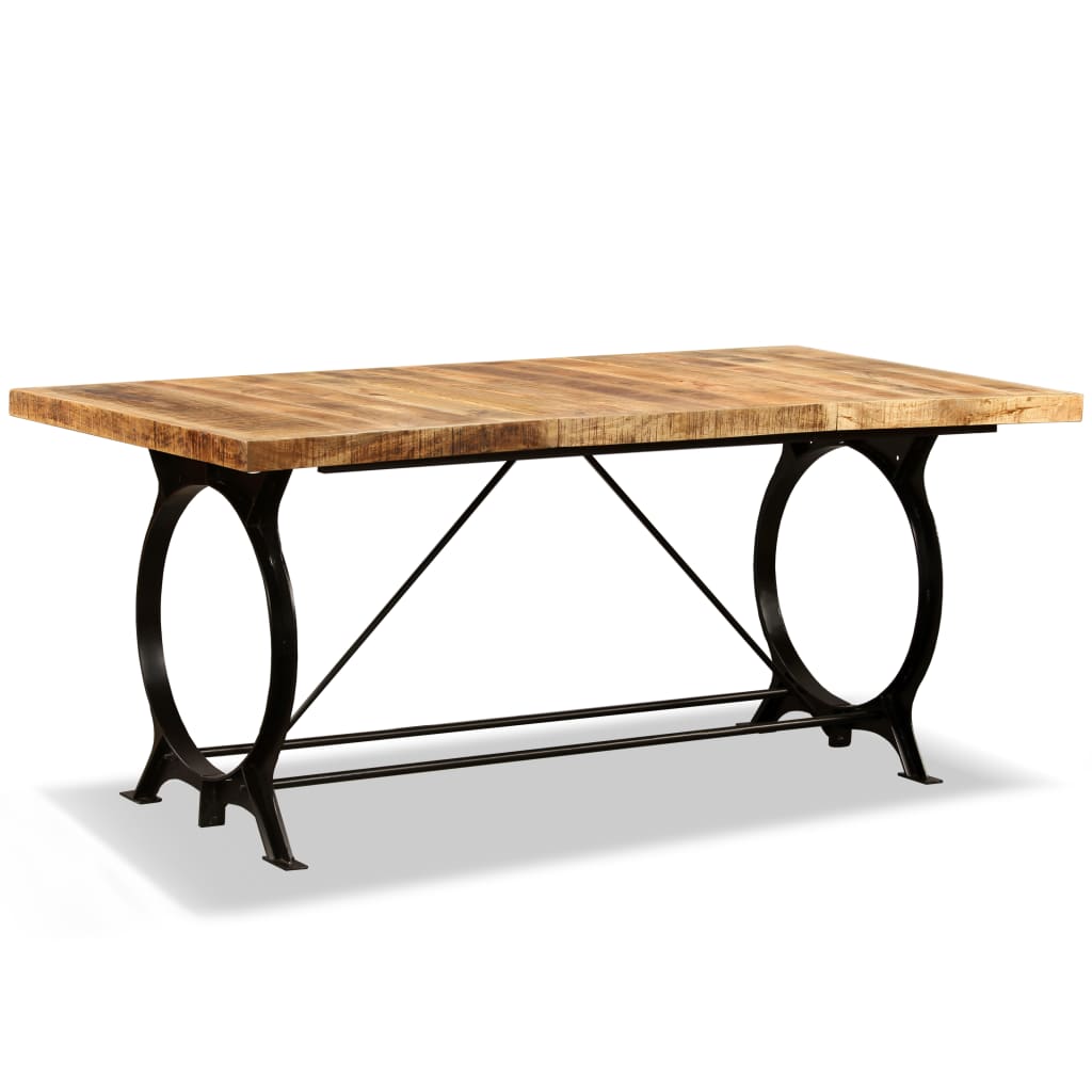 Table à manger Bois de manguier brut 180 cm - XIOS