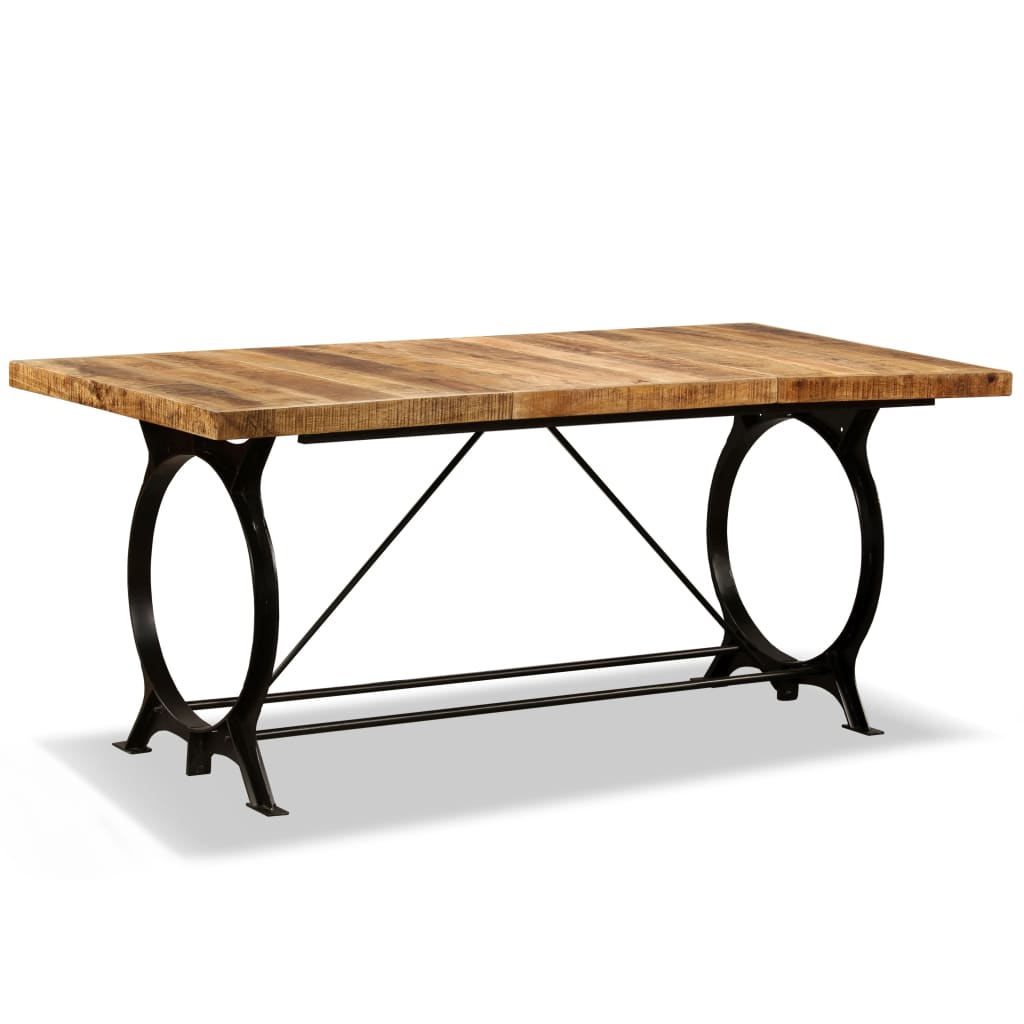 Table à manger Bois de manguier brut 180 cm - XIOS