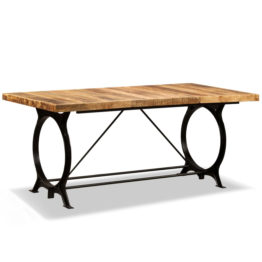 Table à manger Bois de manguier brut 180 cm - XIOS