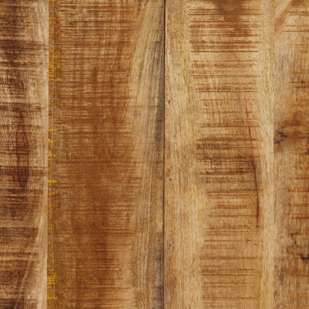 Table à manger Bois de manguier massif et croix en acier 180 cm - XIOS
