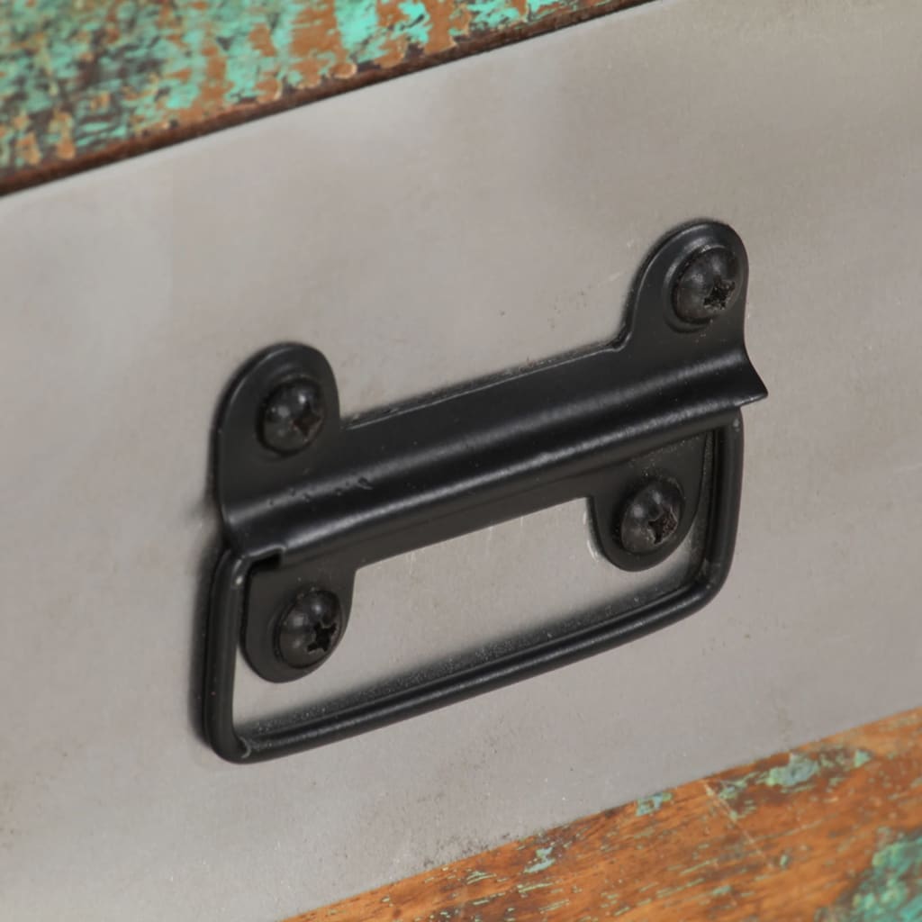 Table basse avec 3 tiroirs Bois de récupération 100x50x35 cm - XIOS