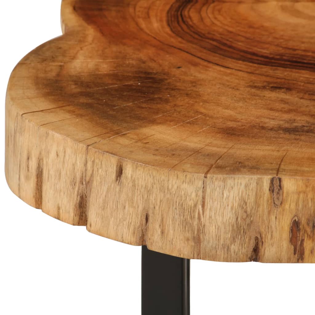 Table basse bois d'acacia massif 60x55x25 cm - XIOS