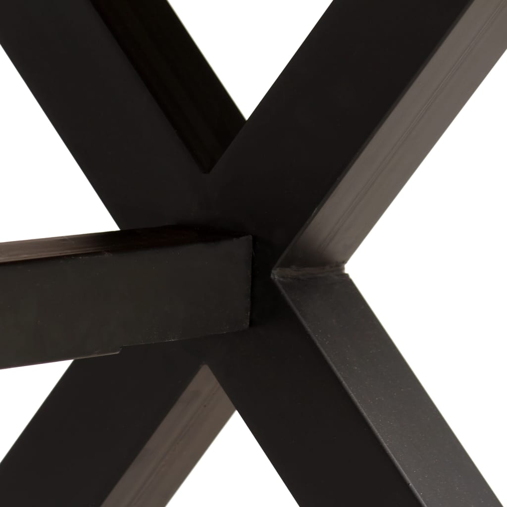 Table à manger Bois d'acacia massif et manguier 180x90x76 cm - XIOS