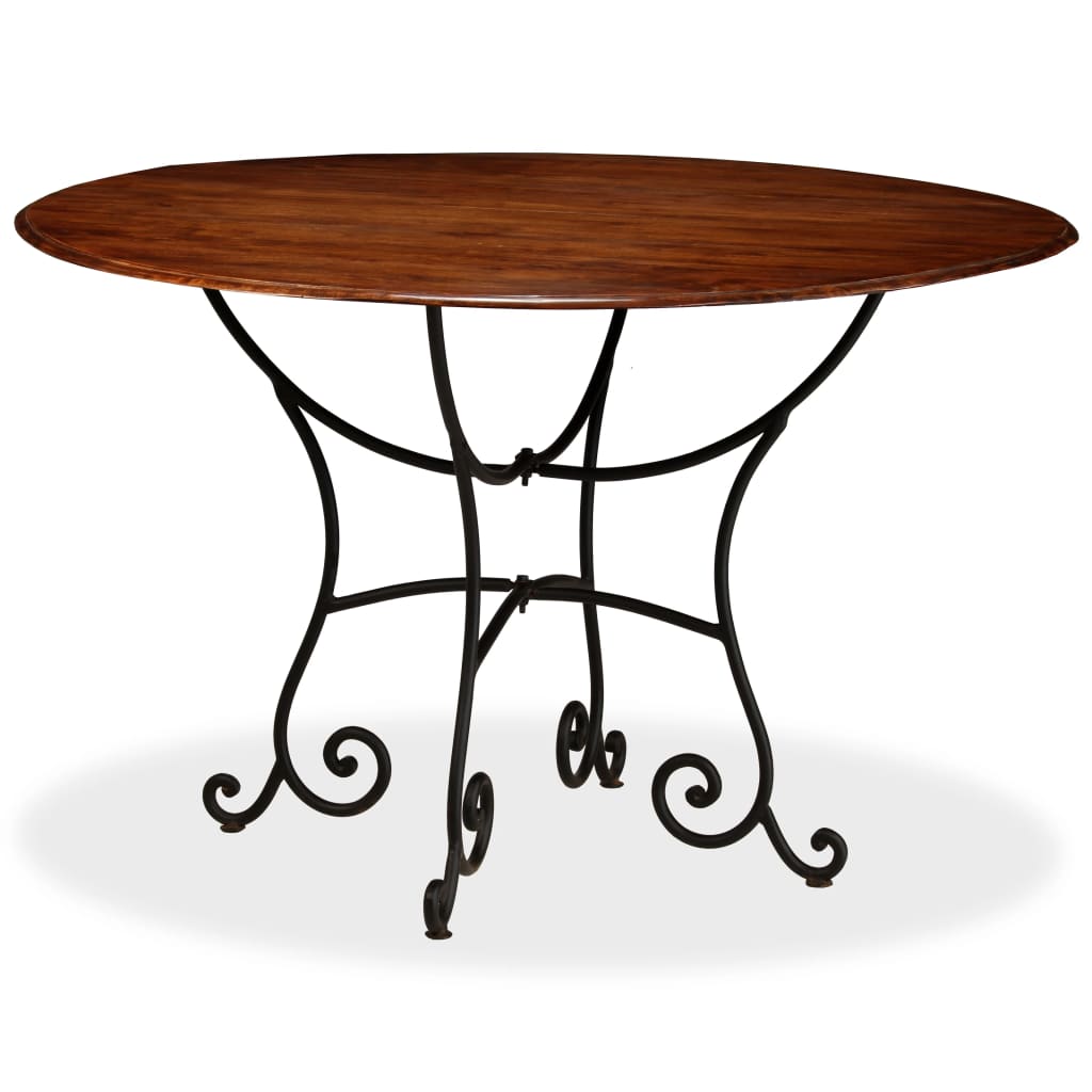 Table de salle à manger Bois acacia avec finition miel 120x76cm - XIOS