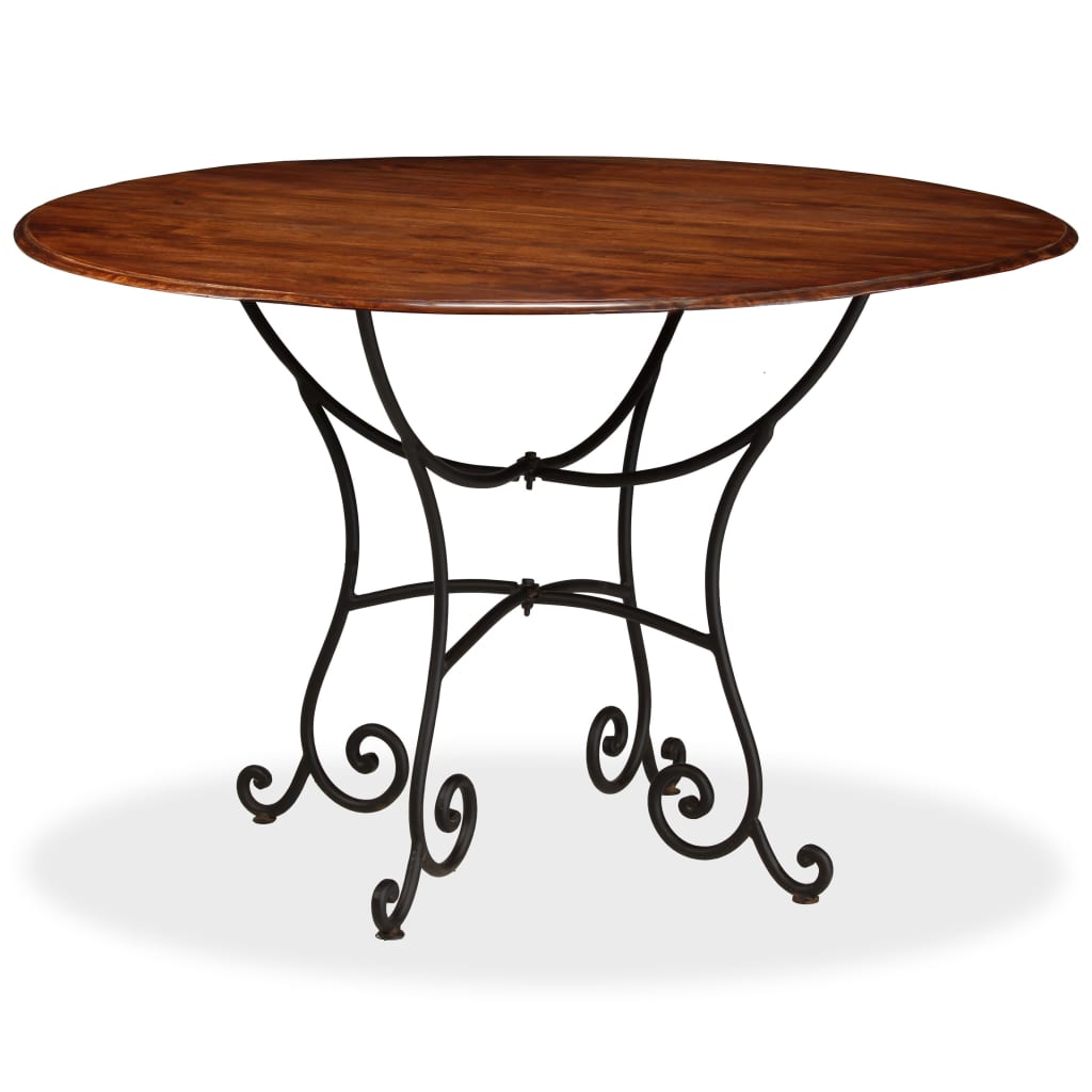 Table de salle à manger Bois acacia avec finition miel 120x76cm - XIOS
