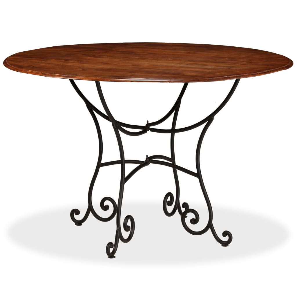Table de salle à manger Bois acacia avec finition miel 120x76cm - XIOS