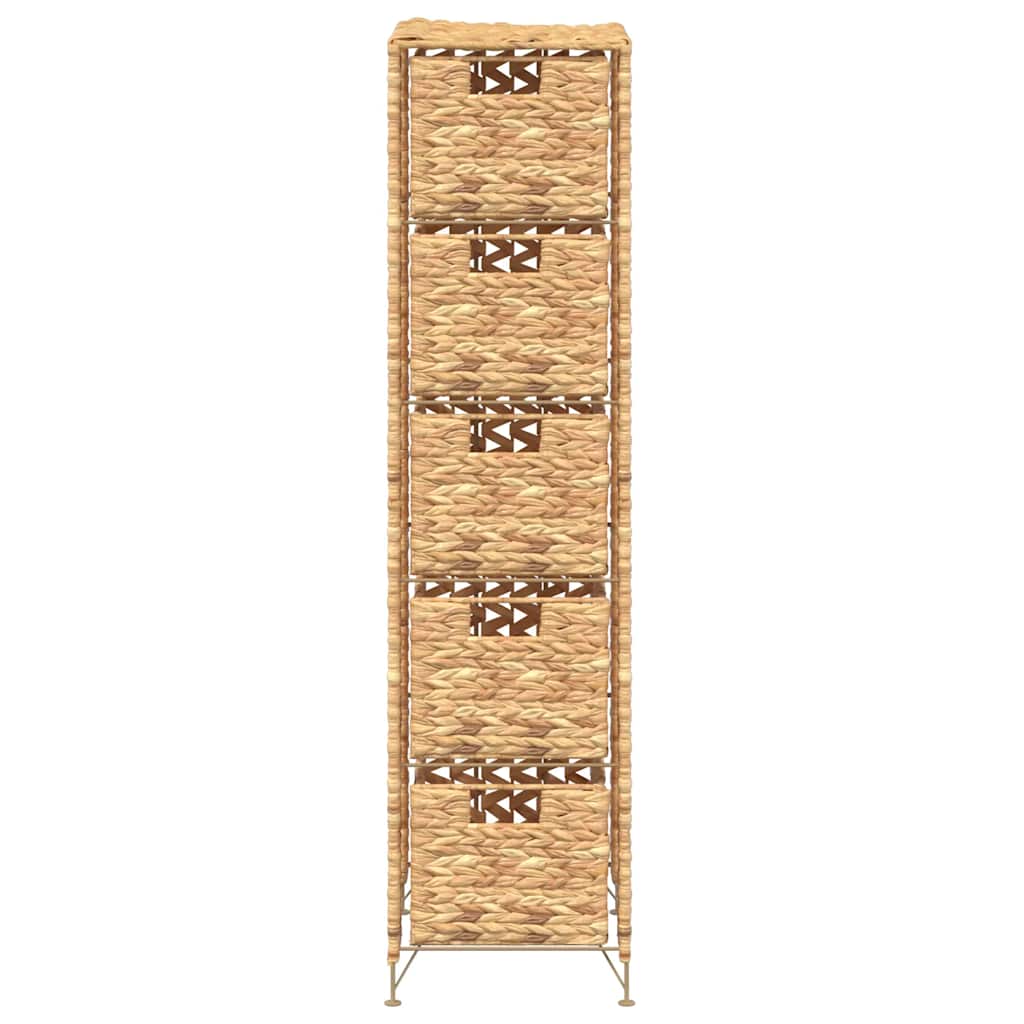 Unité de rangement avec 5 paniers 25,5x37x100 cm Jacinthe d'eau - XIOS