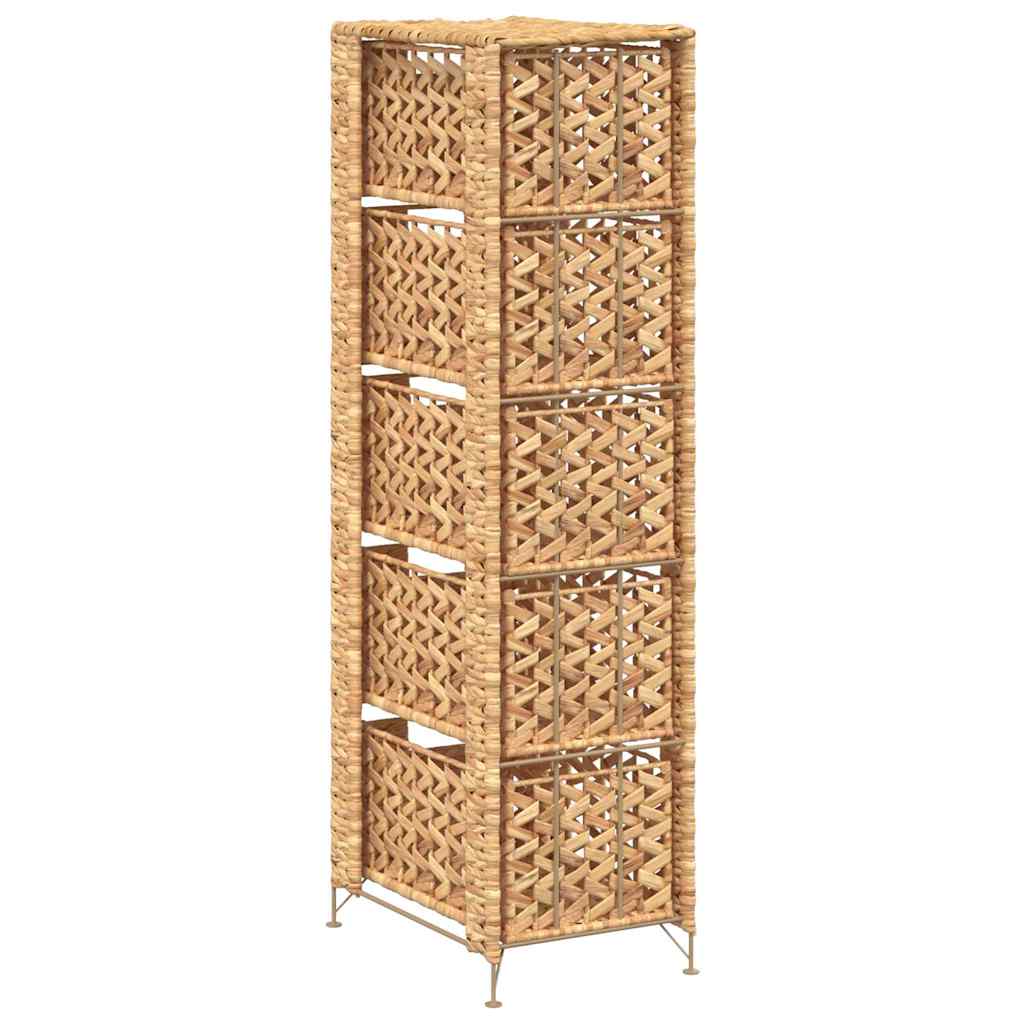 Unité de rangement avec 5 paniers 25,5x37x100 cm Jacinthe d'eau - XIOS
