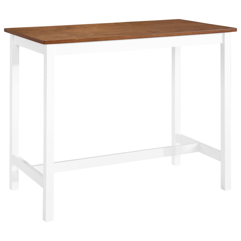 Table de bar et tabouret 3 pcs Bois massif - XIOS