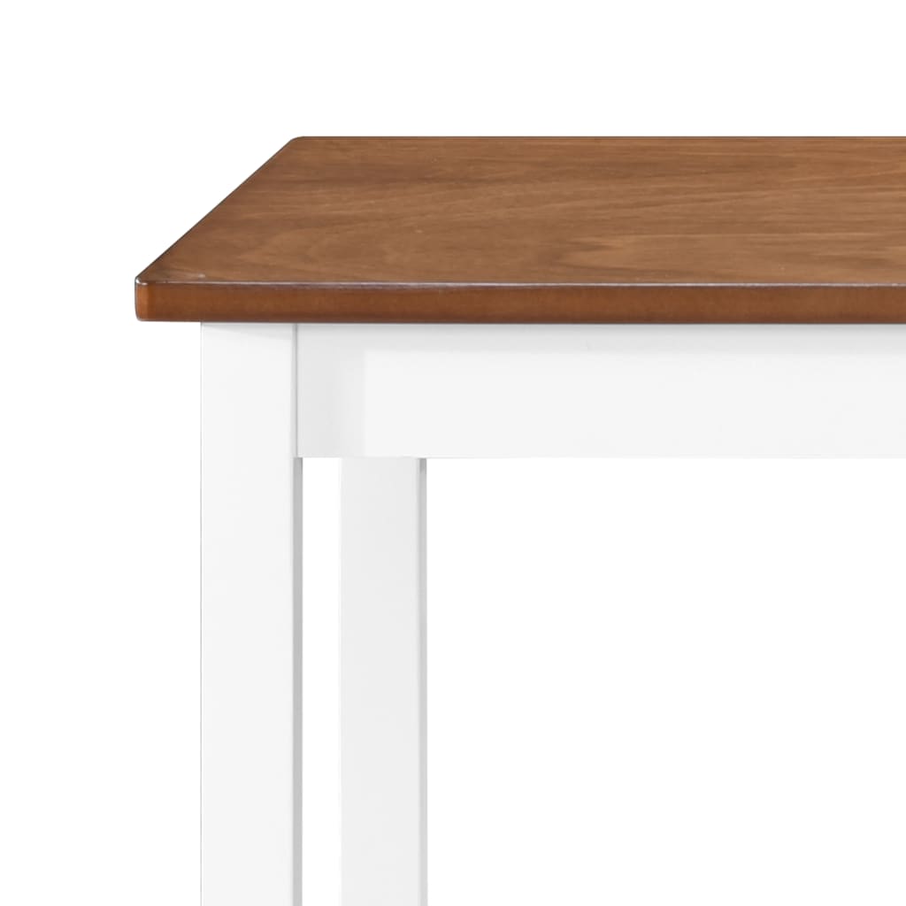 Table de bar et tabouret 3 pcs Bois massif - XIOS