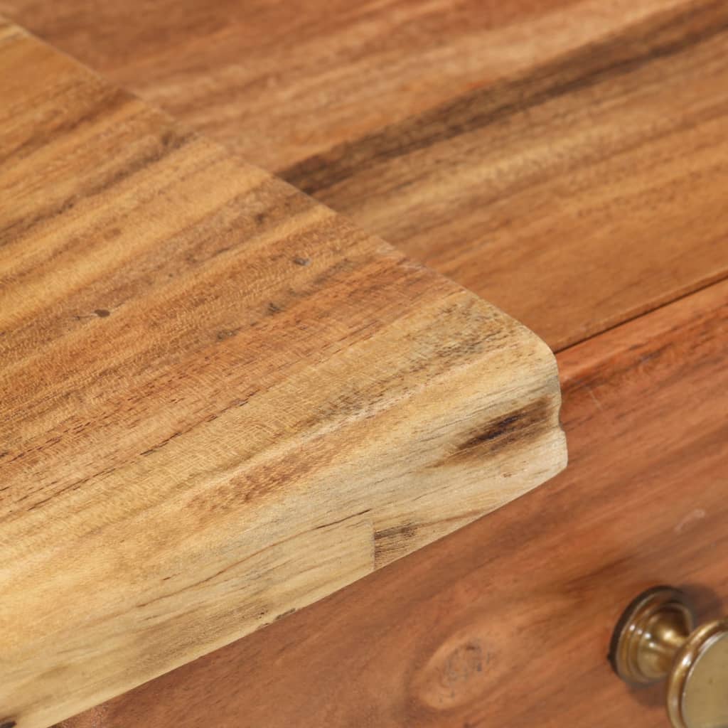 Table de chevet Bois d'acacia massif 45 x 32 x 55 cm - XIOS
