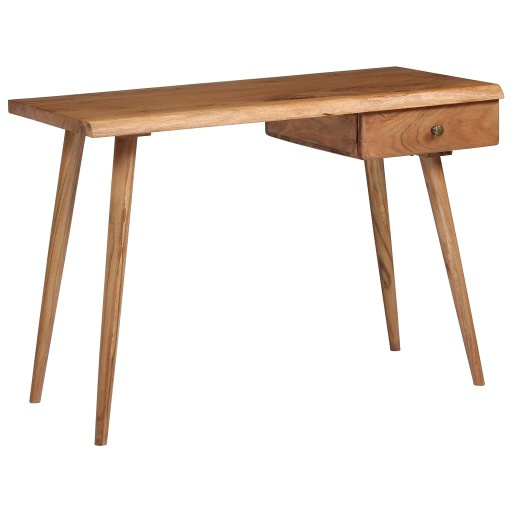 Table à écrire Bois d'acacia massif 110 x 50 x 76 cm - XIOS