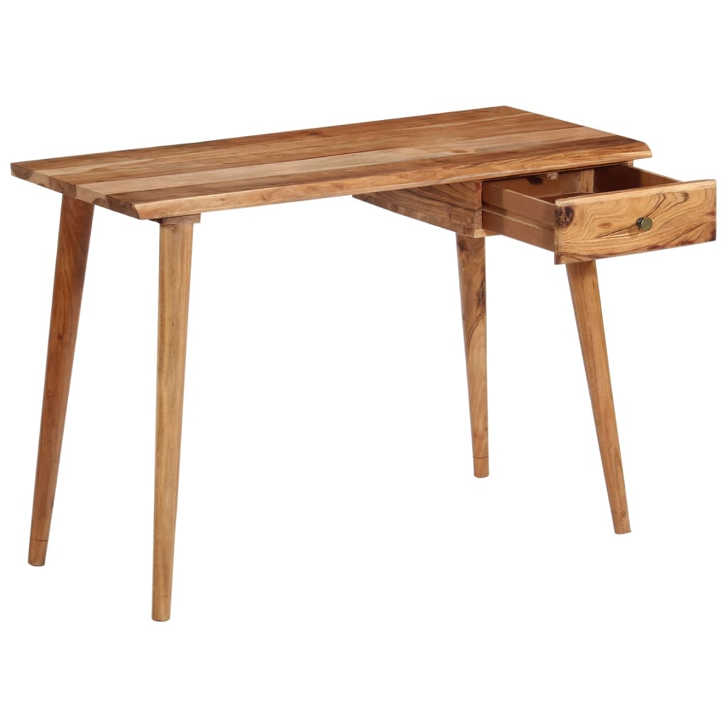 Table à écrire Bois d'acacia massif 110 x 50 x 76 cm - XIOS