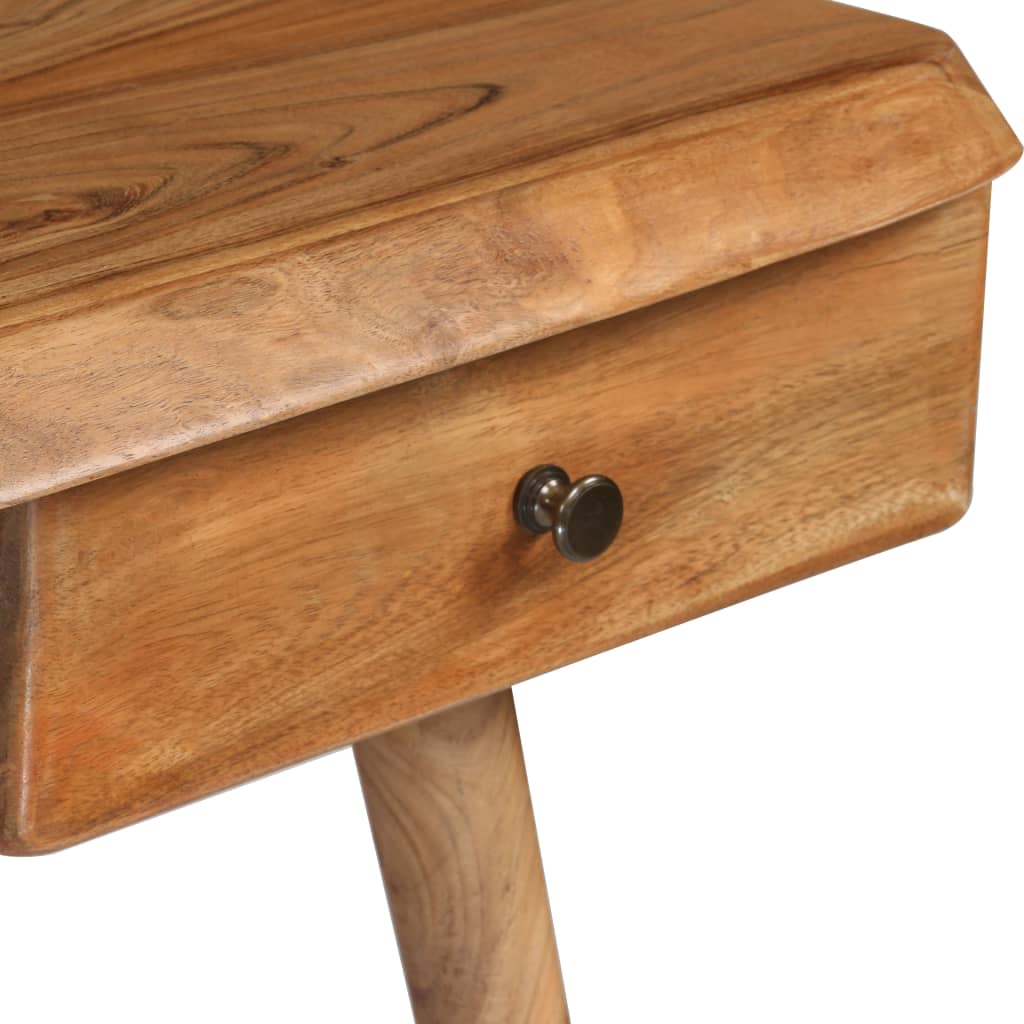 Table à écrire Bois d'acacia massif 110 x 50 x 76 cm - XIOS