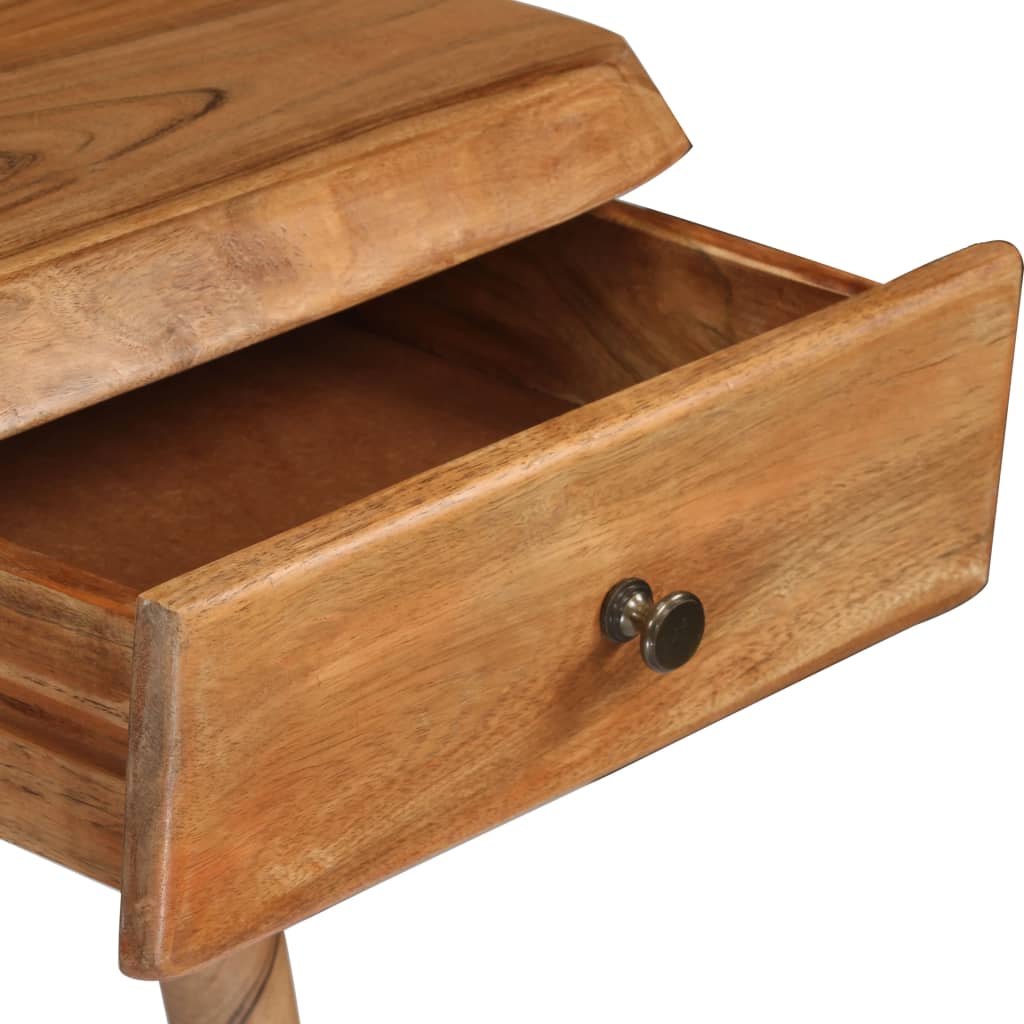 Table à écrire Bois d'acacia massif 110 x 50 x 76 cm - XIOS
