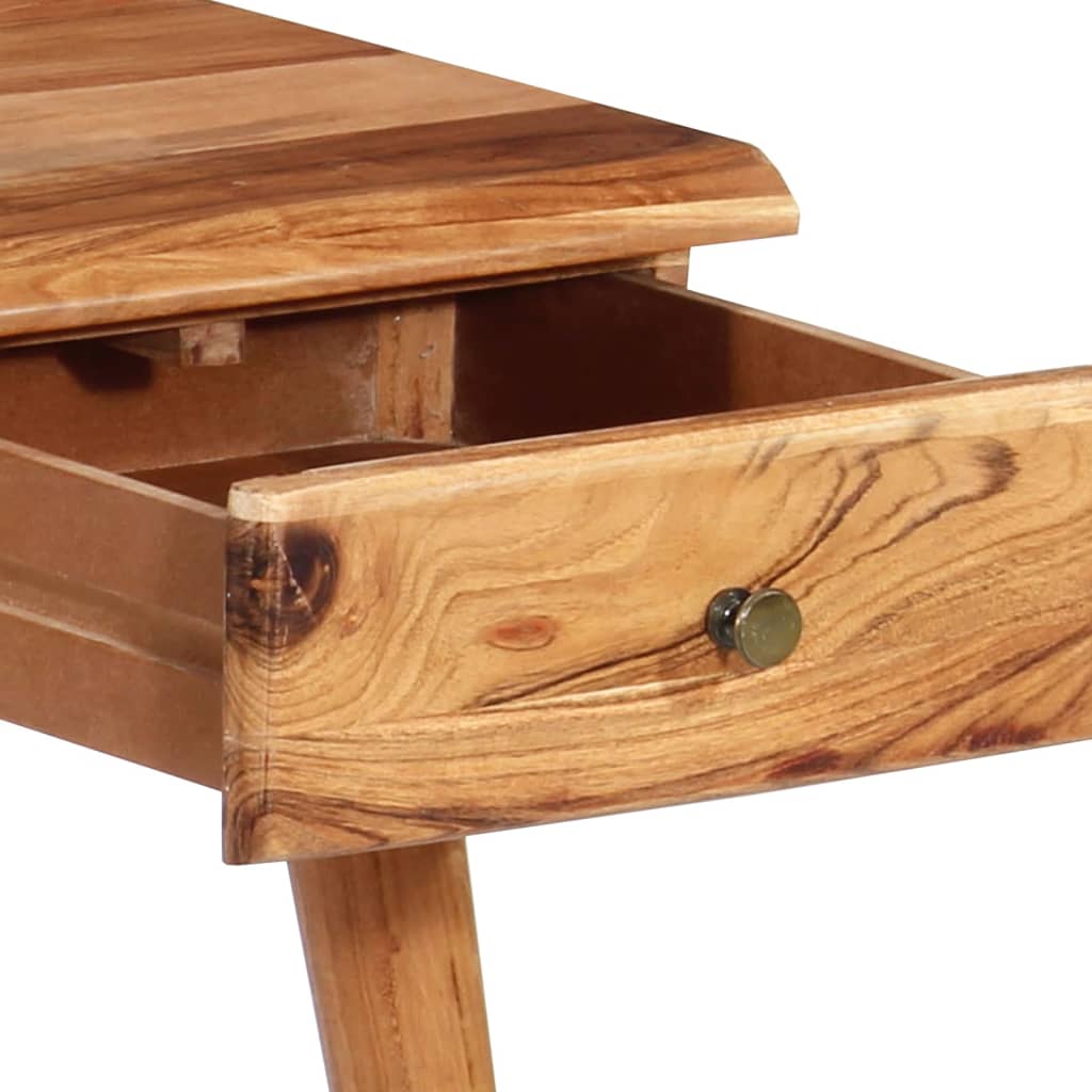 Table à écrire Bois d'acacia massif 110 x 50 x 76 cm - XIOS