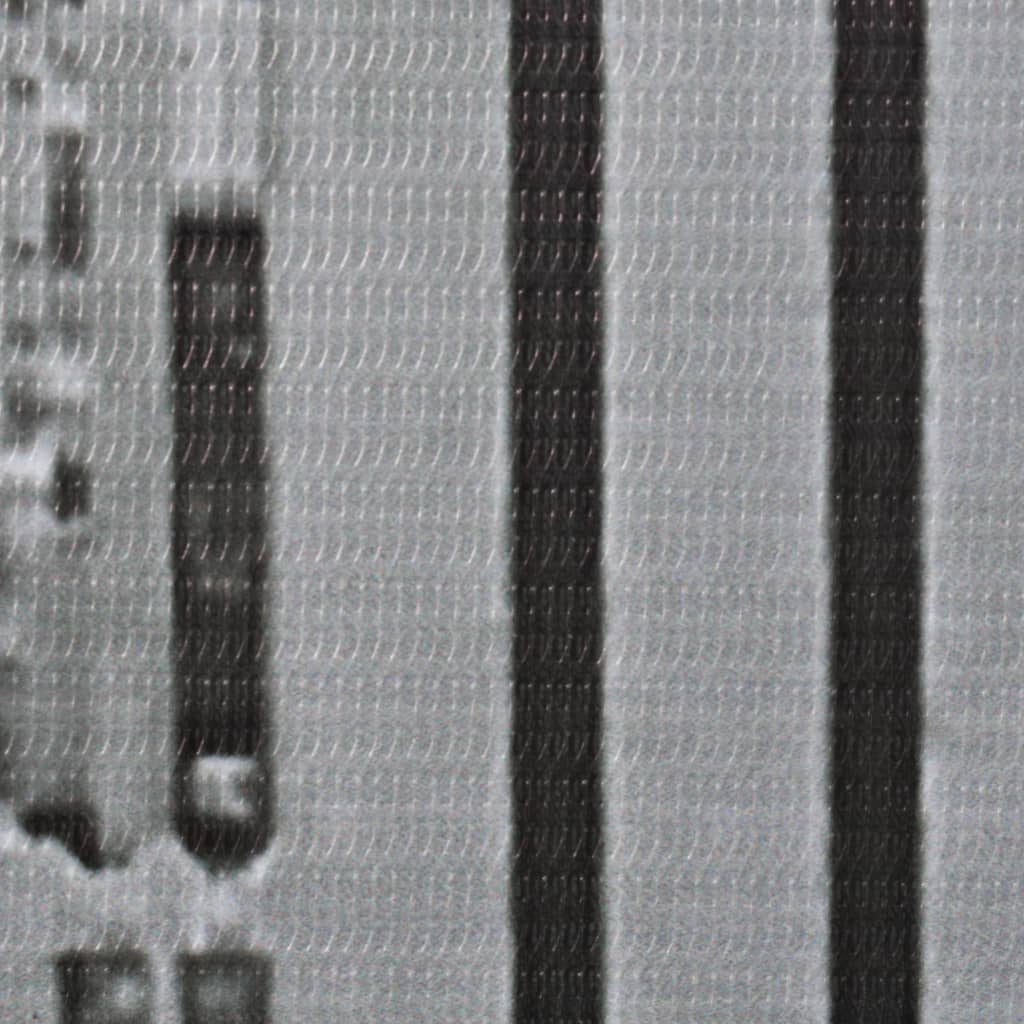 Cloison de séparation pliable 228x170 cm New York Noir et blanc - XIOS