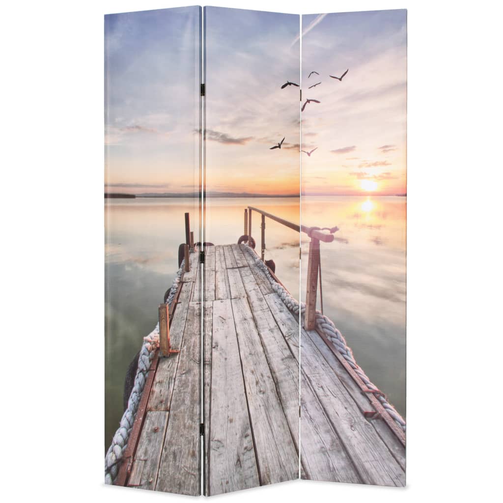 Cloison de séparation pliable 120 x 170 cm Lac - XIOS