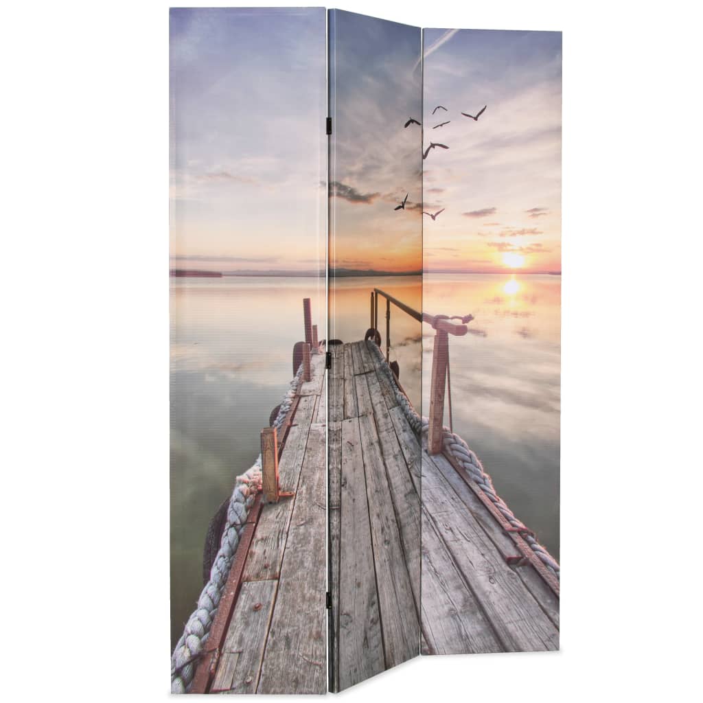 Cloison de séparation pliable 120 x 170 cm Lac - XIOS