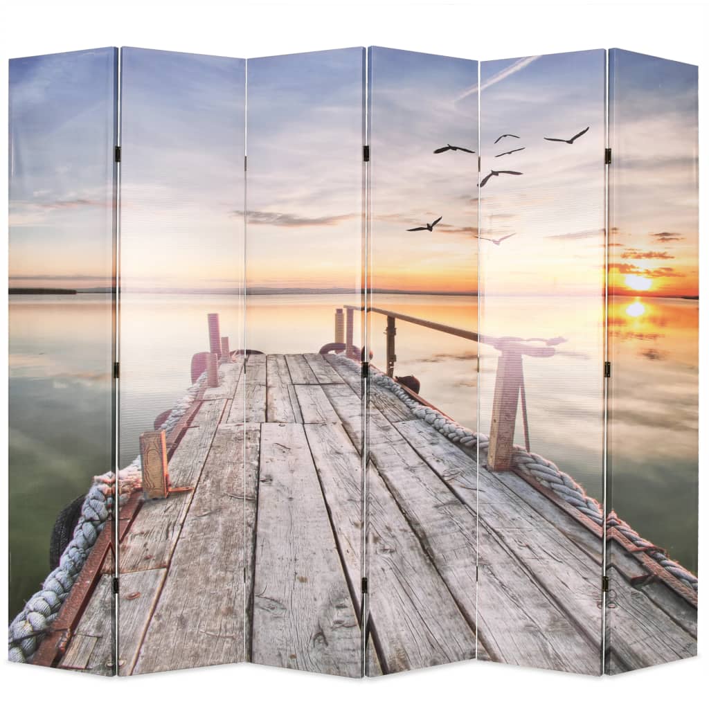Cloison de séparation pliable 228 x 170 cm Lac XIOS