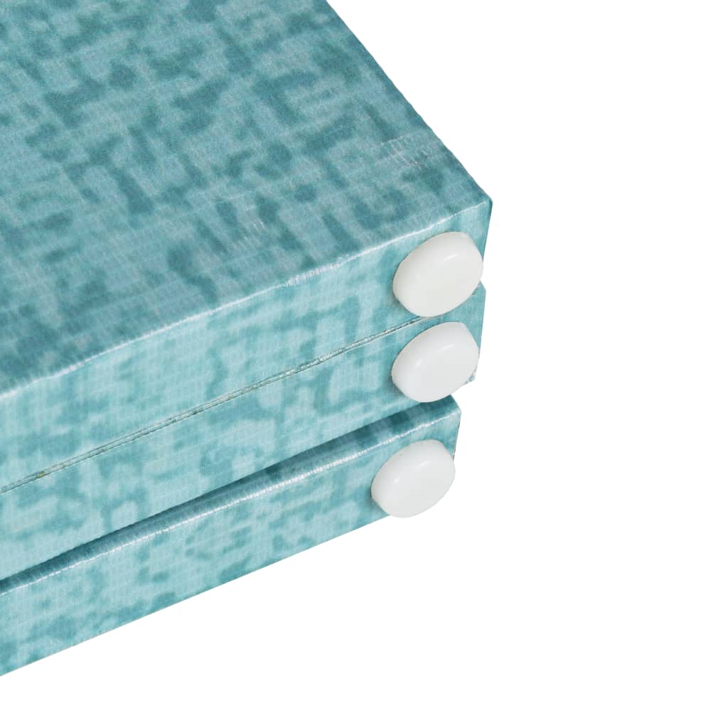 Cloison de séparation pliable 200 x 170 cm Papillon Bleu XIOS