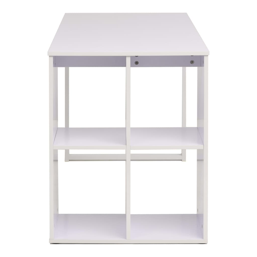 Table d'écriture 120 x 60 x 75 cm Blanc Bureaux vidaXL   