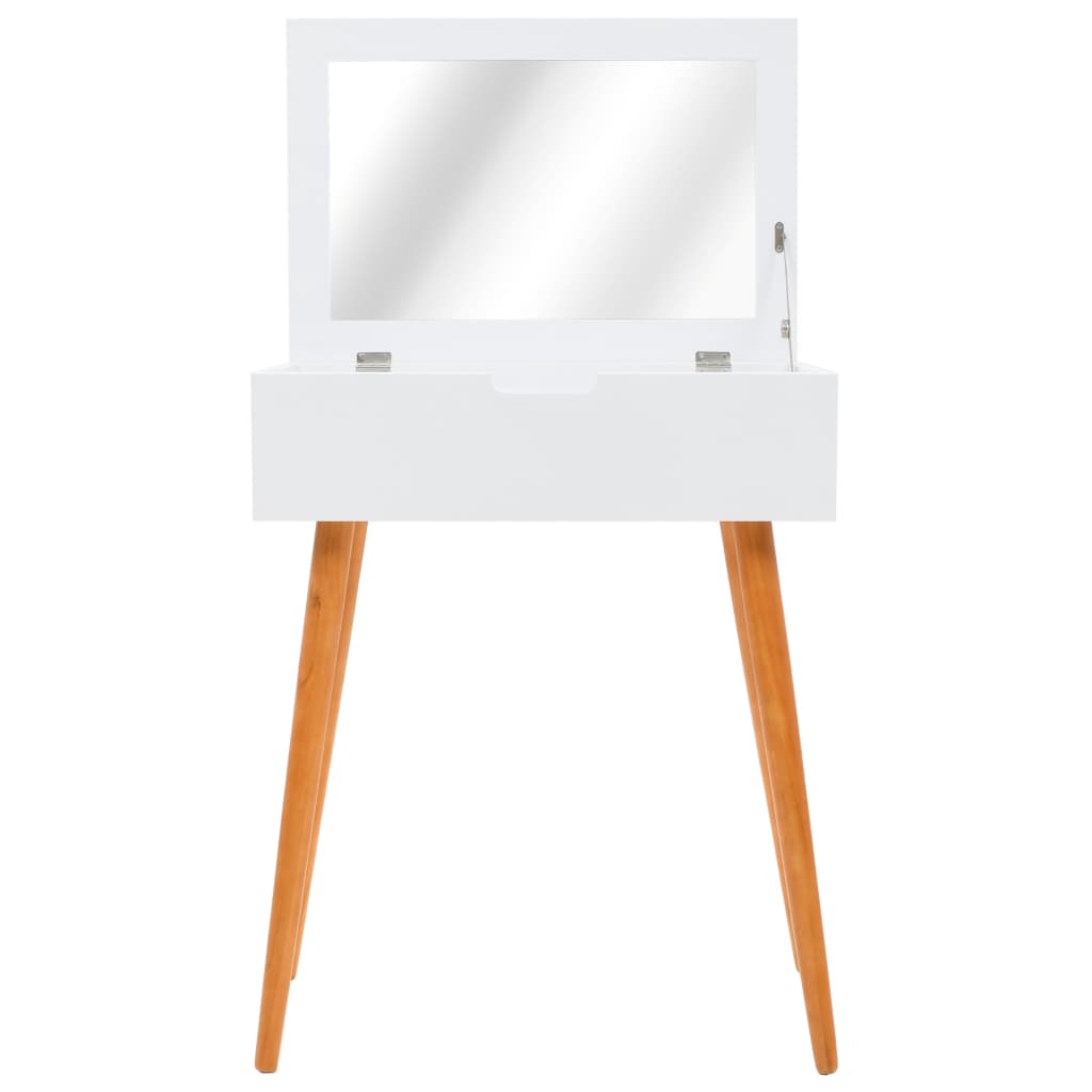 Coiffeuse avec miroir MDF 60 x 40 x 75 cm - XIOS