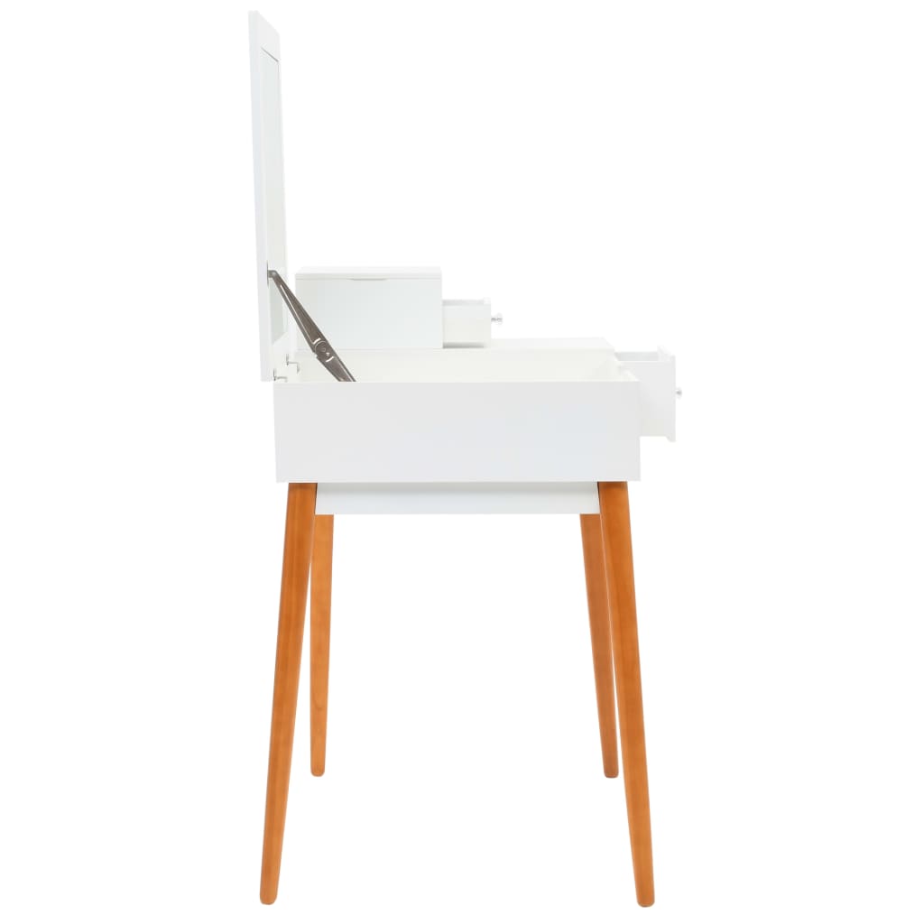 Coiffeuse avec miroir MDF 60 x 50 x 86 cm - XIOS