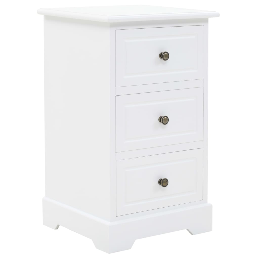 Table de chevet MDF et bois de pin 35x32x59 cm - XIOS
