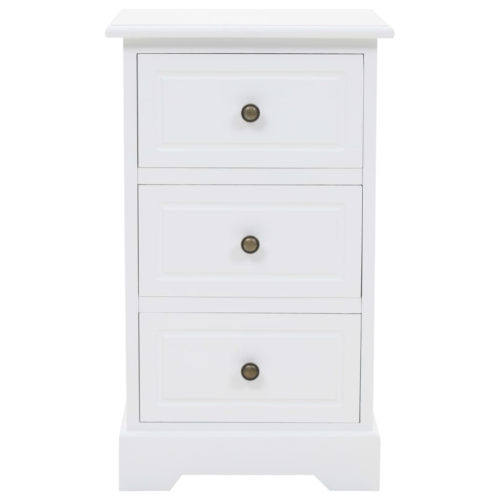 Table de chevet MDF et bois de pin 35x32x59 cm - XIOS