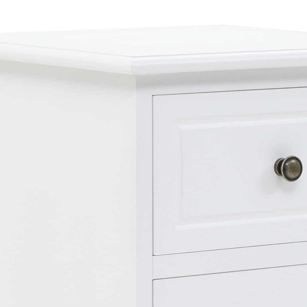 Table de chevet MDF et bois de pin 35x32x59 cm - XIOS