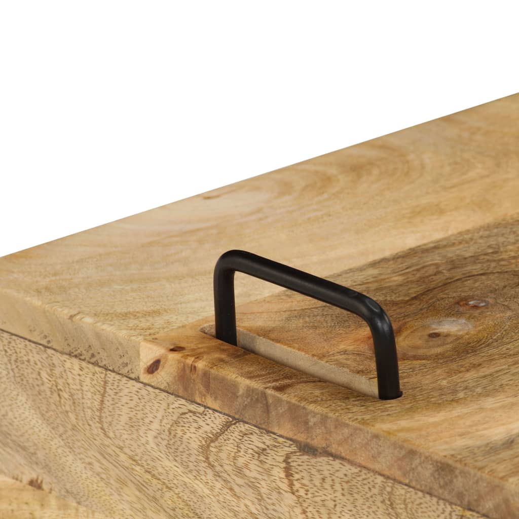 Table de chevet Bois de manguier massif 40 x 34 x 47 cm - XIOS