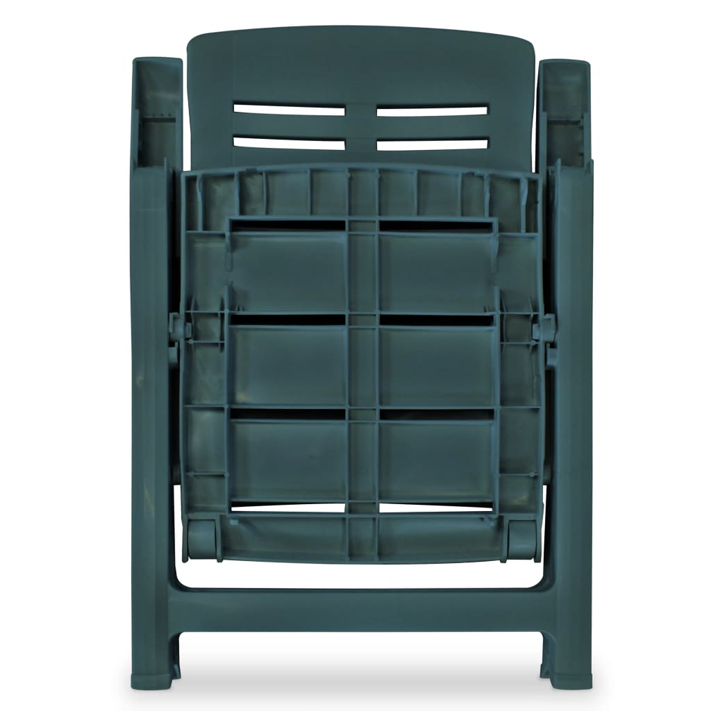 Ensemble de bistro 3 pcs Plastique Vert