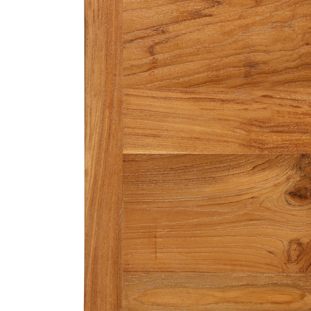 Table de bar Teck recyclé massif 120x58x106 cm - XIOS