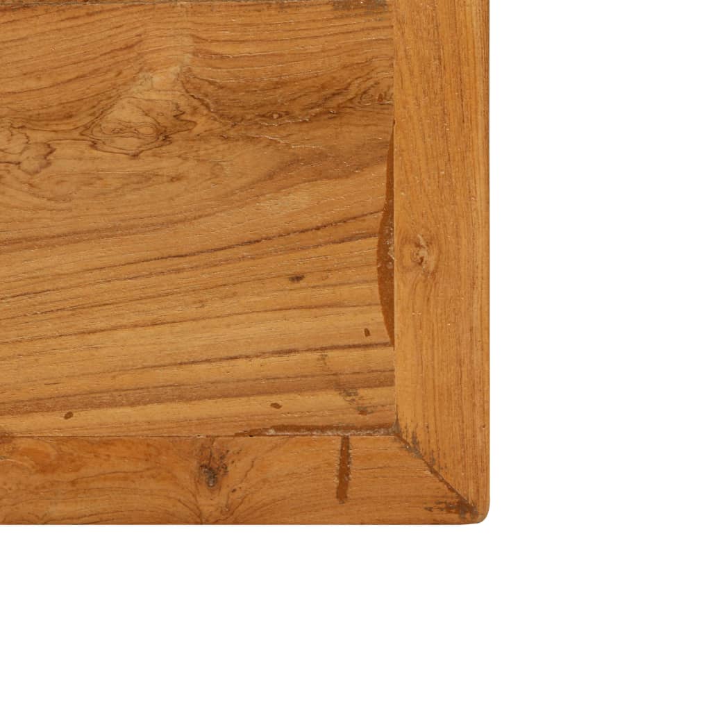 Table de bar Teck recyclé massif 150x70x106 cm - XIOS