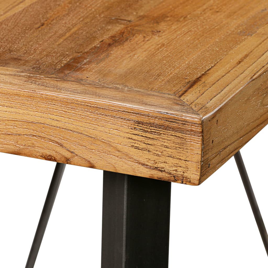 Table de bar Teck recyclé massif 150x70x106 cm - XIOS