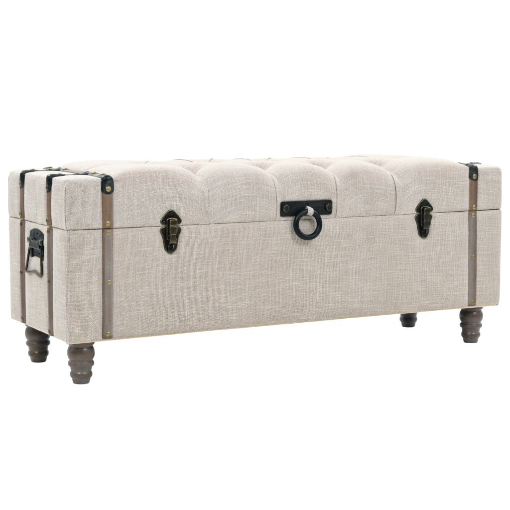 Ensemble de bancs de rangement 3 pcs Bois massif et acier - XIOS