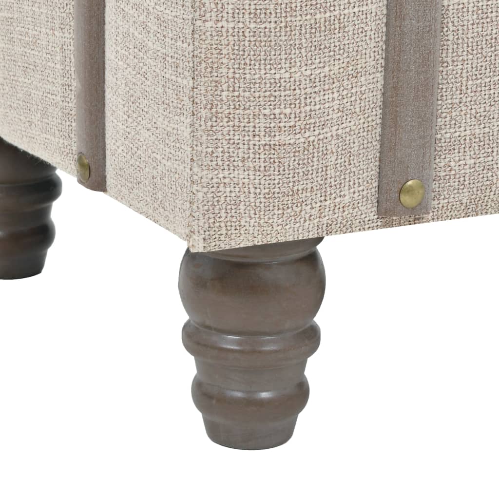 Ensemble de bancs de rangement 3 pcs Bois massif et acier - XIOS