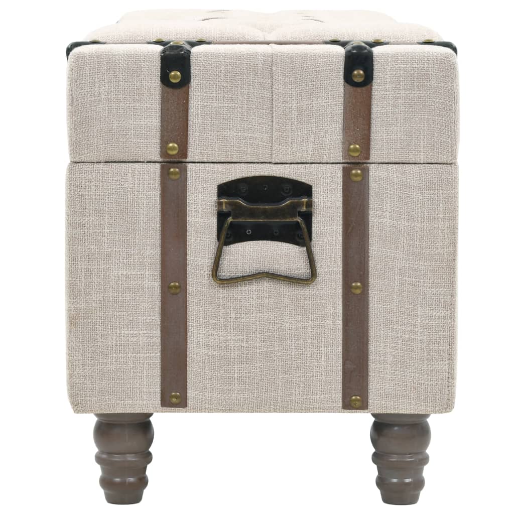 Ensemble de bancs de rangement 3 pcs Bois massif et acier - XIOS