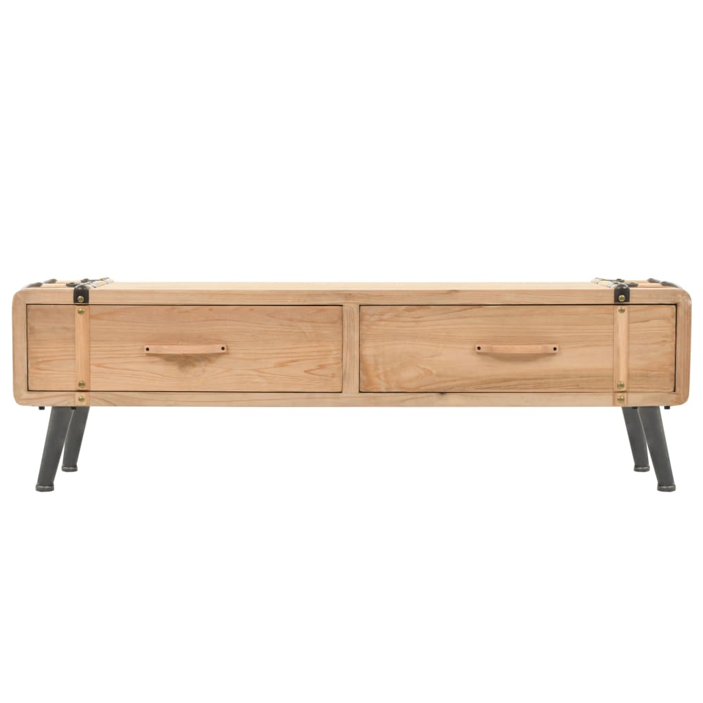 Meuble TV Bois de sapin massif 120x33x35 cm - XIOS