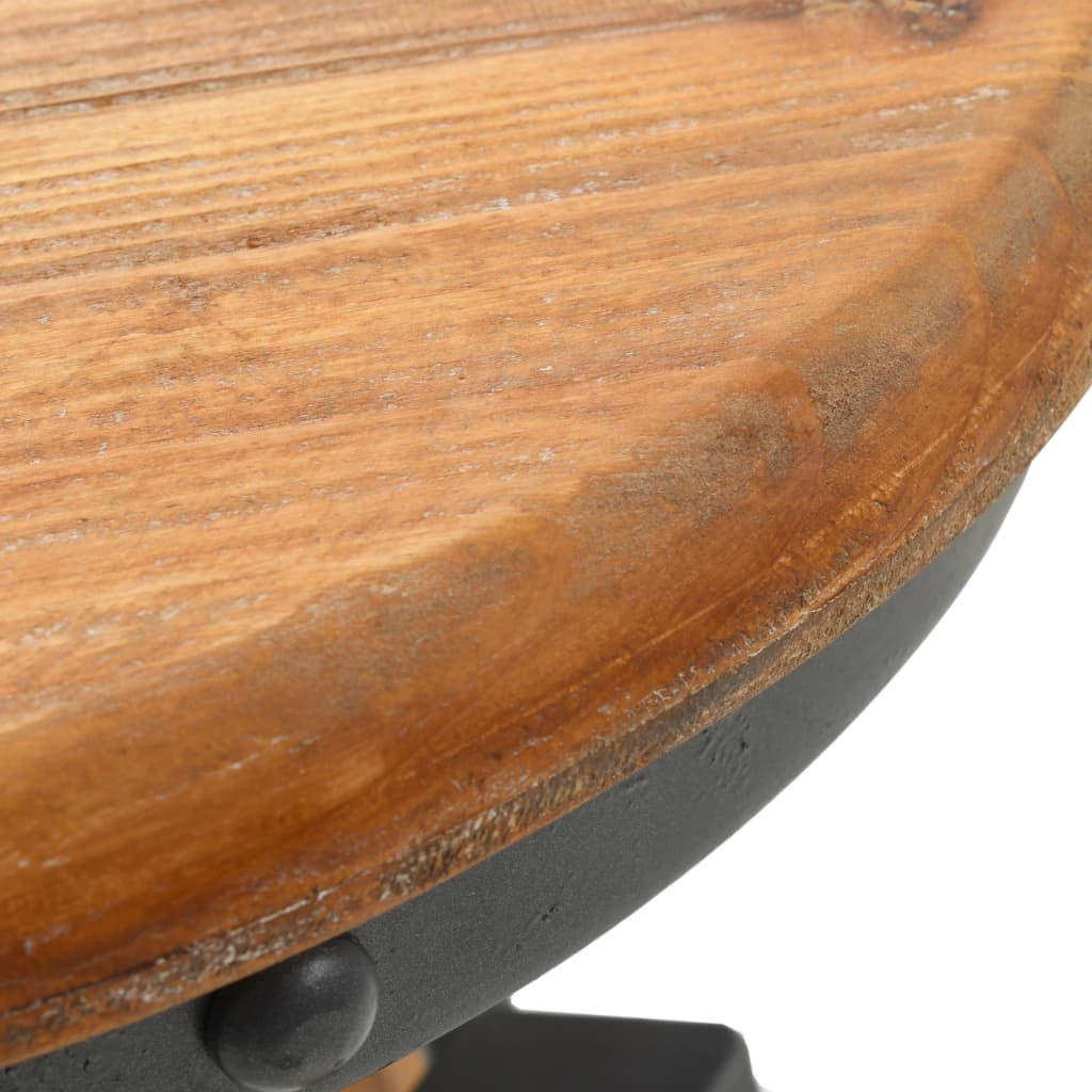 Tabourets de bar lot de 2 bois de sapin solide - XIOS