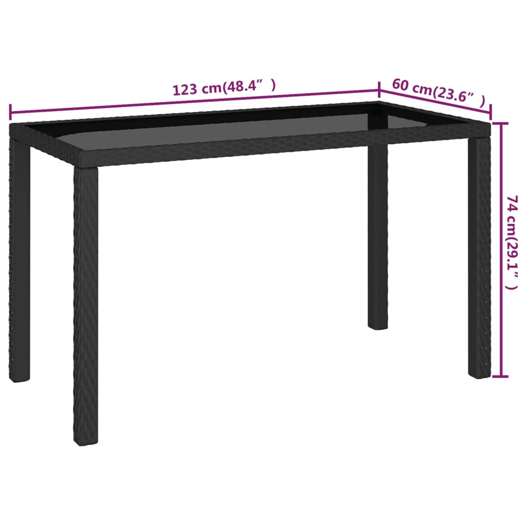 Salon de jardin 6 pcs avec coussins Résine tressée Noir - XIOS