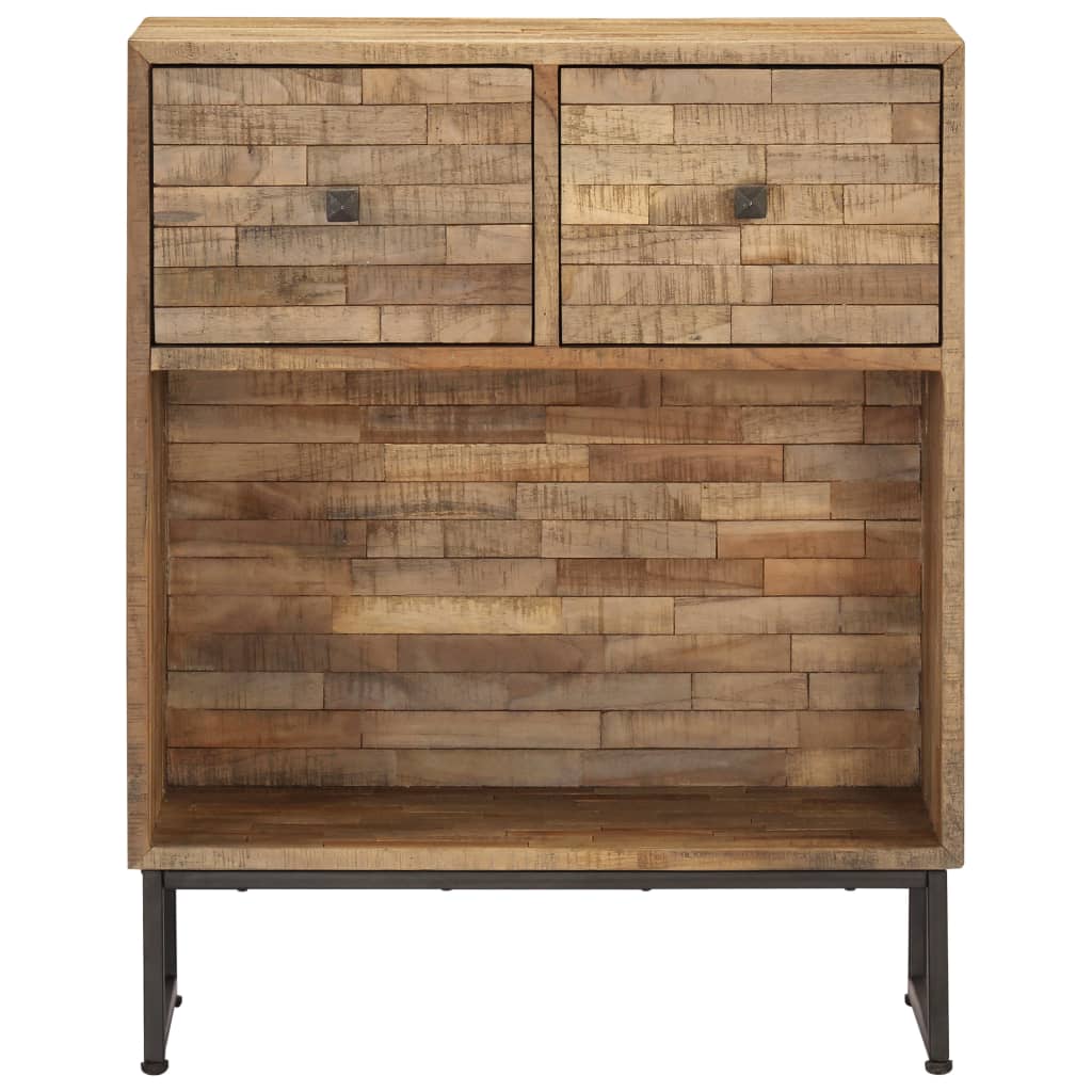 Buffet Bois de teck recyclé 60x30x75 cm - XIOS