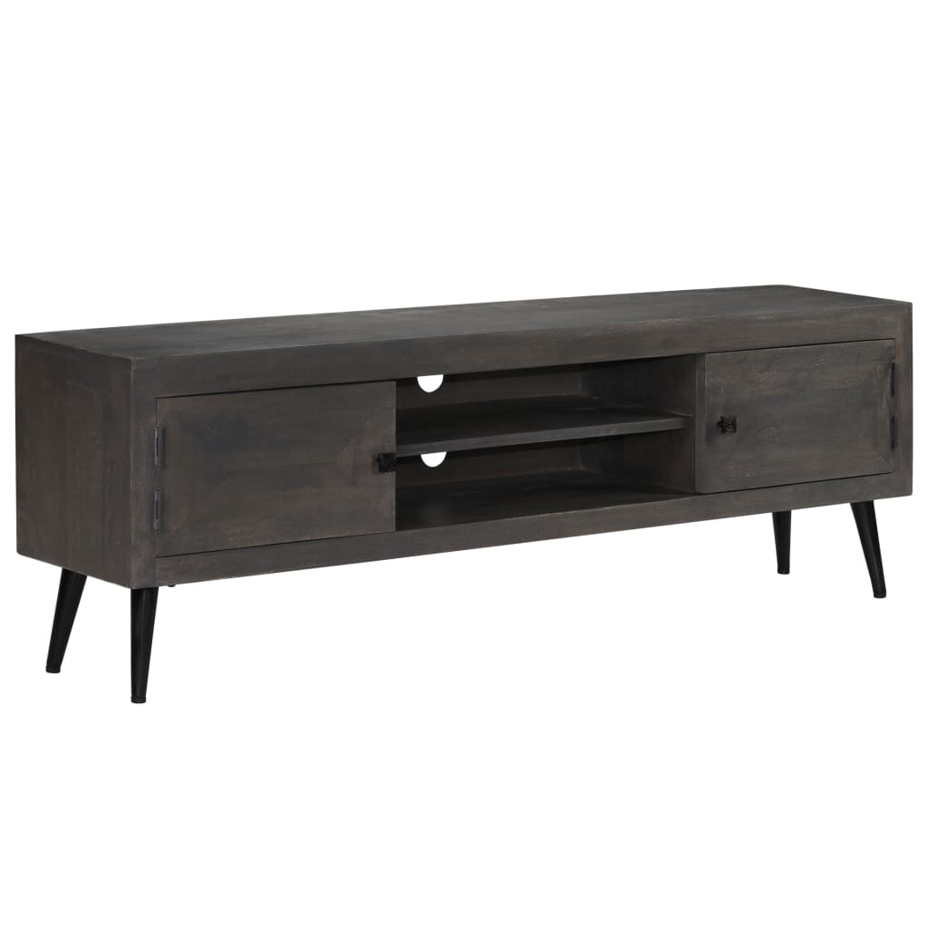 Meuble TV Bois massif de manguier 140 x 30 x 45 cm - XIOS