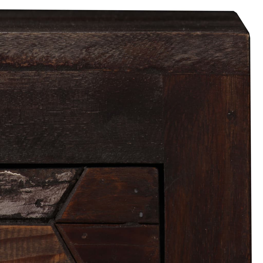 Table de chevet Bois de récupération solide 40 x 30 x 50 cm - XIOS